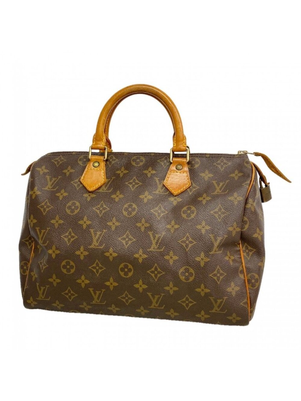 Louis Vuitton Handbag Monogram Speedy 30 Brown